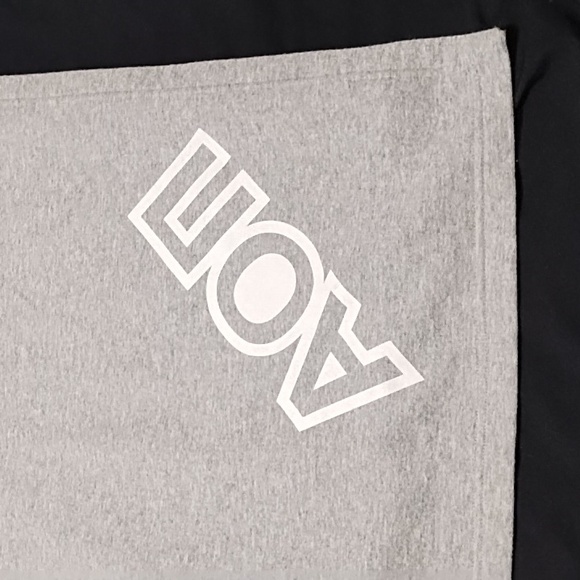 AOPi sorority gray fleece throw 49" x 56" - Picture 1 of 4